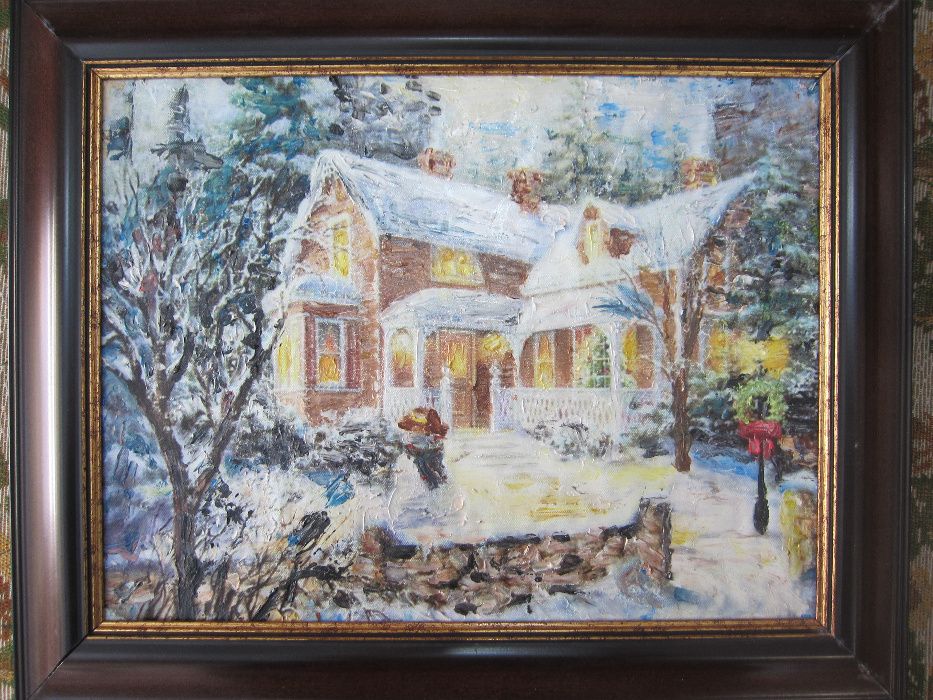 Картини, рамкирани