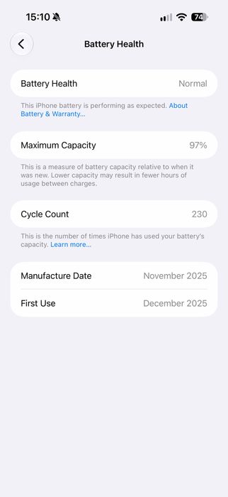 iPhone 17 Pro Max | Отлично състояние | 97% | 256GB