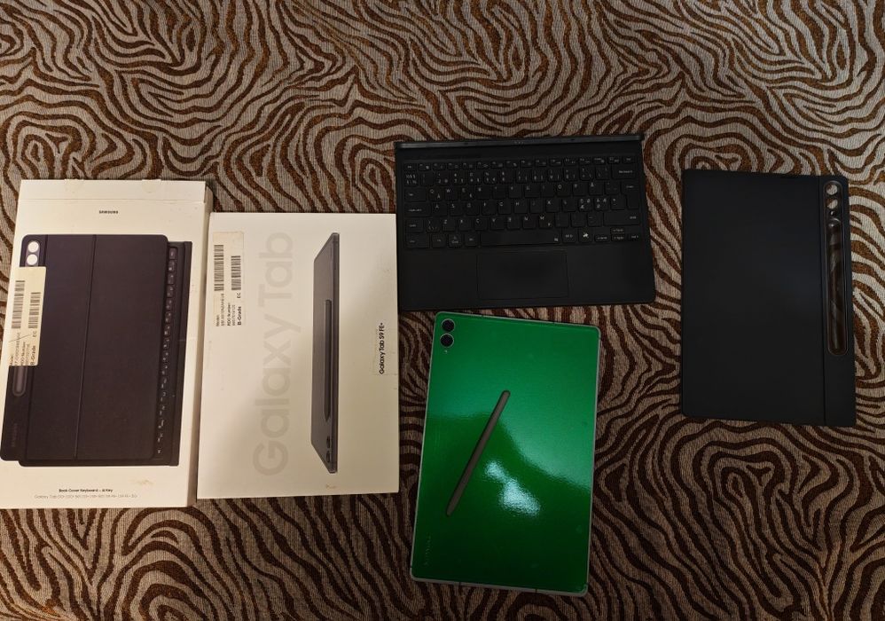 Tableta Samsung Galaxy Tab S9 FE + Plus 128 GB Full Box Tastura Originala
