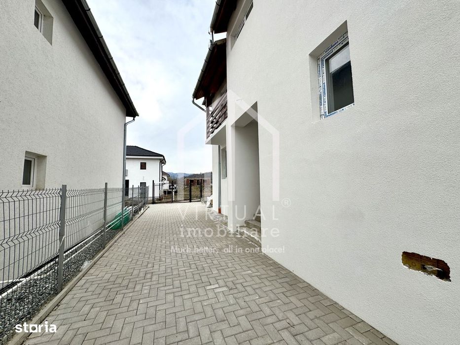 Casa cu 4 camere, 110mp utili,253mp teren, la stadiul de alb, Cisnadie