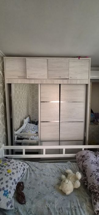 Детский мебель шкаф, парта, 2х этажный кровать