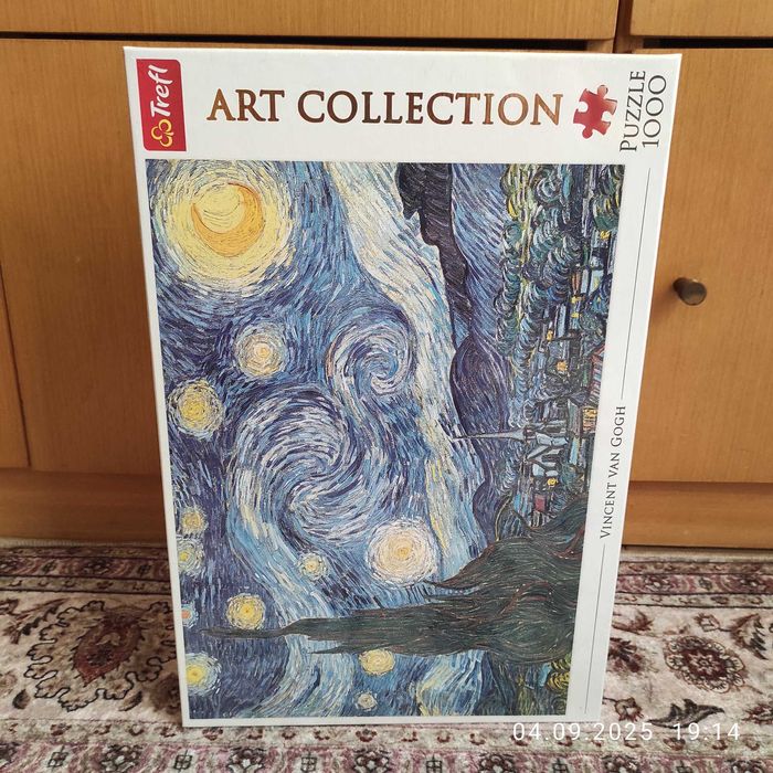 Нов пъзел Звездна нощ на ВАН ГОГ, 1000 части, отличен подарък!