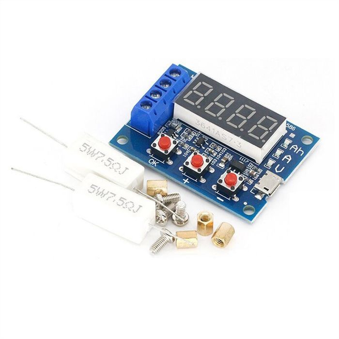 Zb2l3 тестер ёмкости аккумулятора