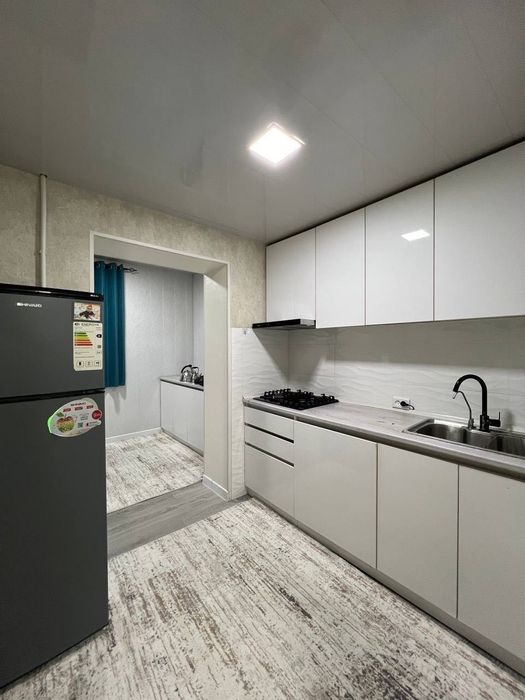 Сдается 3х комнатная квартира 
С обстановкой
В горде Алмалыке