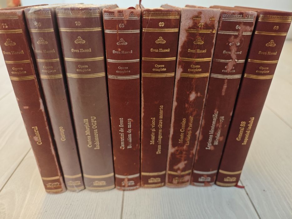 Colecția Sven Hassel, Adevărul de lux, Completa, 8 volume, Stare buna