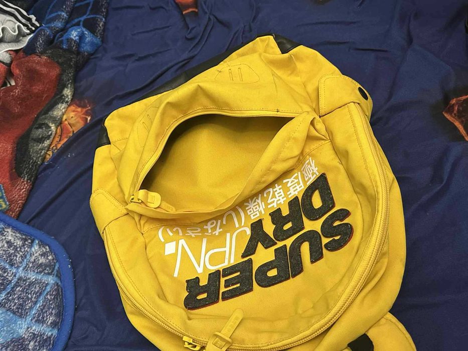 Раница Super Dry жълта