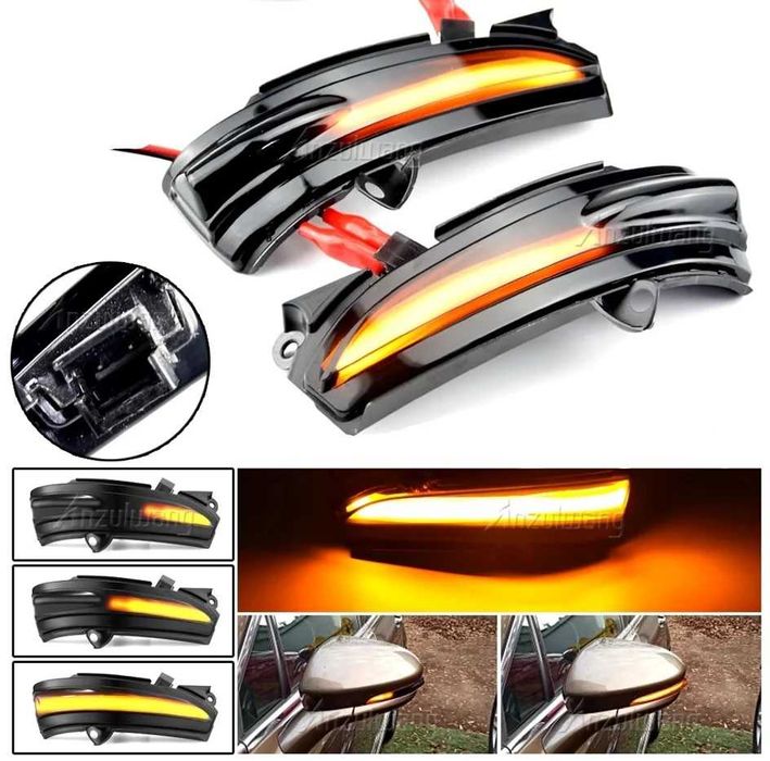 Set 2 Semnalizari Led Oglinda Dinamice Ford Mondeo MK5, Fusion MK2