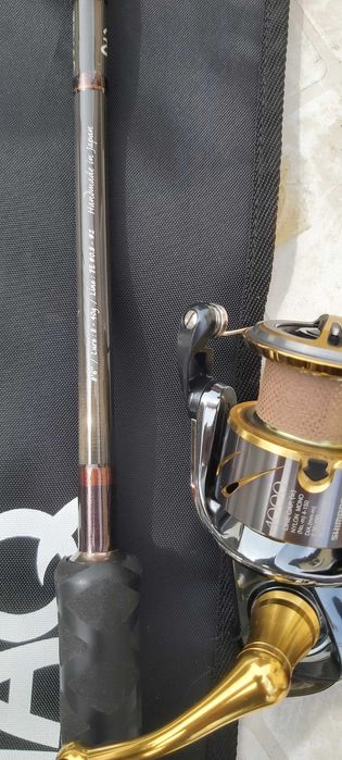 Zenaq snipe 86xx rg и Shimano Stella 4000XG перфектния морски сет.