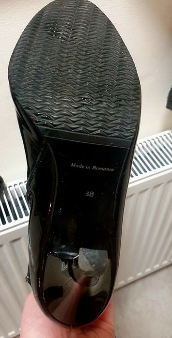 Cizme piele intoarsa mărimea 38