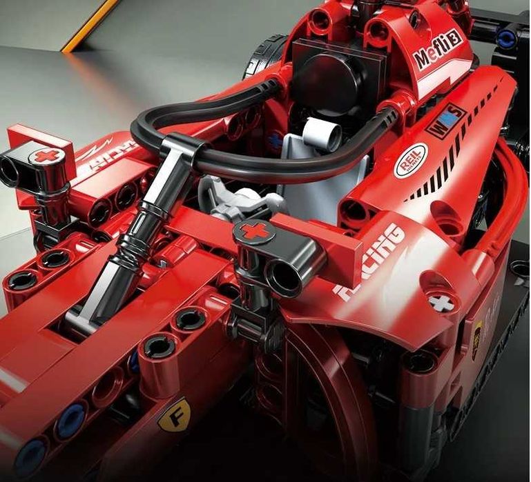 Joc constructii tip Lego technic  F1 Ferrari 455 piese TOYLINX