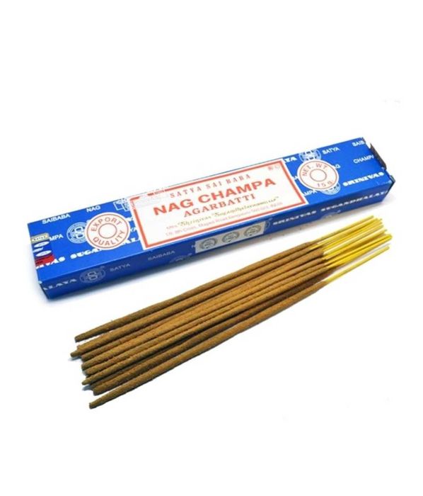 Set 6 buc ,bețișoare parfumate Satya Golden Nag Champa.