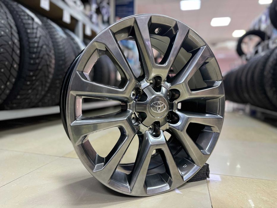 Диски R18 комплект (Графит) на Toyota Prado 120, 150, Hilux