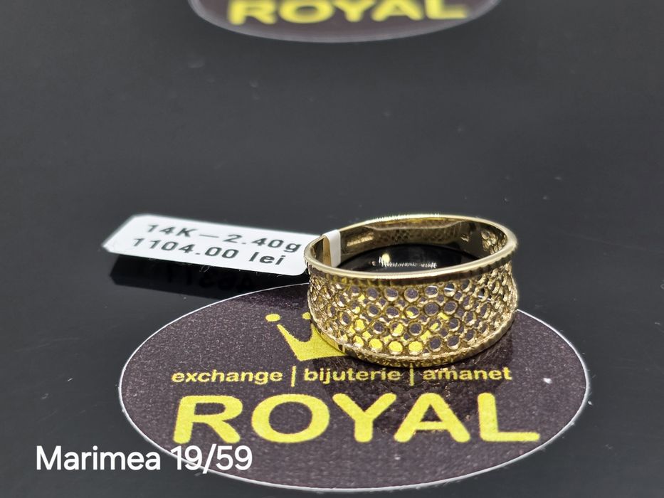 Bijuteria Foyal: Inel aur 14k/2.40 gr