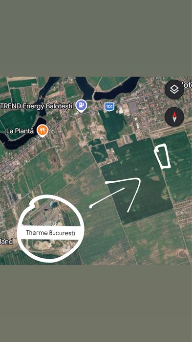 Teren/parcele de VANZARE zona Therme Bucuresti