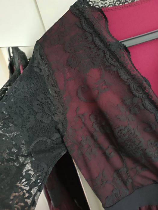 Rochie lunga M vișinie