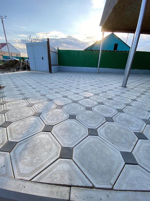 Укладка брусчатки