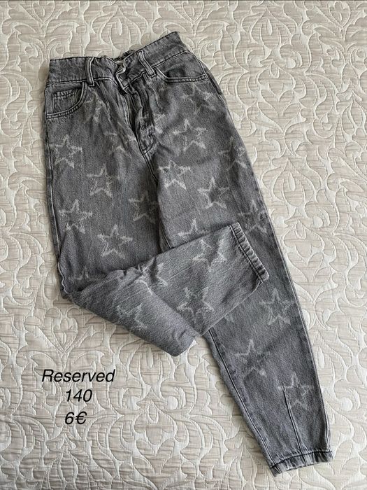 Дънки, клинове, къси панталони 140 см.