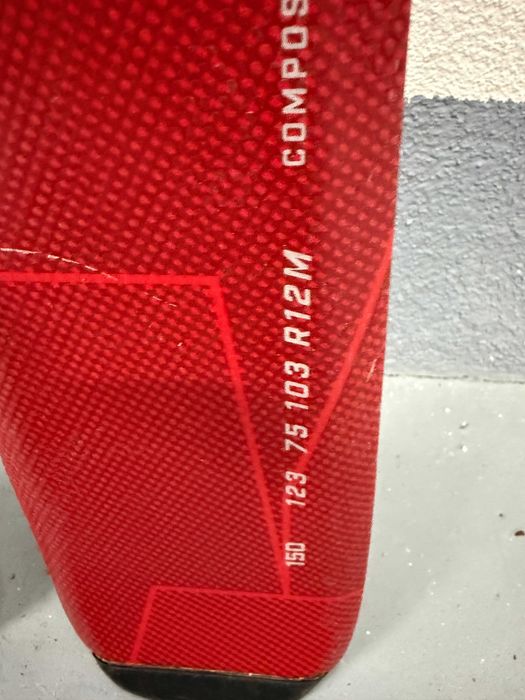 schi nordica spitfire 75 r L156cm si 150cm