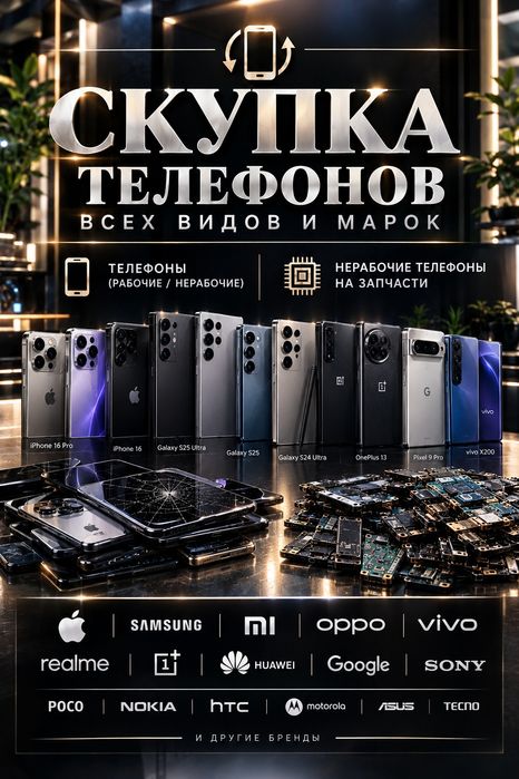 Принимаем сотовые телефоны