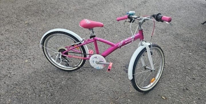 Bicicletă B'twin 20" Mistigirl 500 roz
