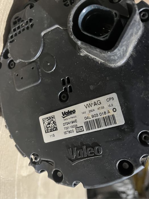 Alternator Audi VW Euro 6 2.0