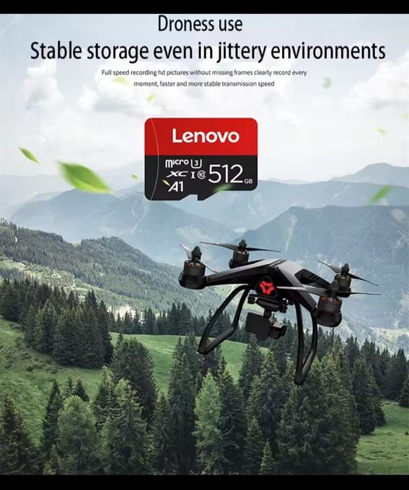SD card 512 ГБ , Карти памет Леново с капацитет 512 GB