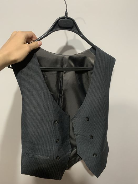 Костюм Bargioli серая с полосками