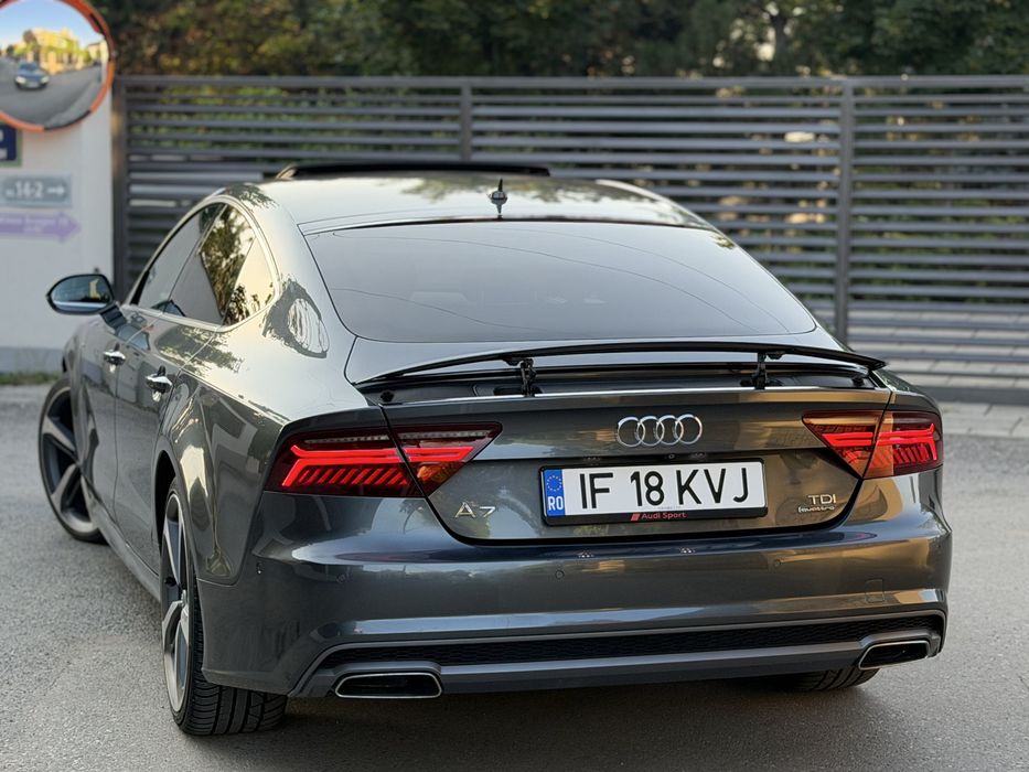 Audi A7 3.0d 272CP S-Line Plus •Trapa•Night Vision•Camere 360•Matrix•Variante