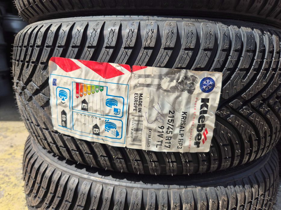 4 Anvelope M+S IARNA - 215/45/17 - KLEBER - NOU - DOT 2019 !