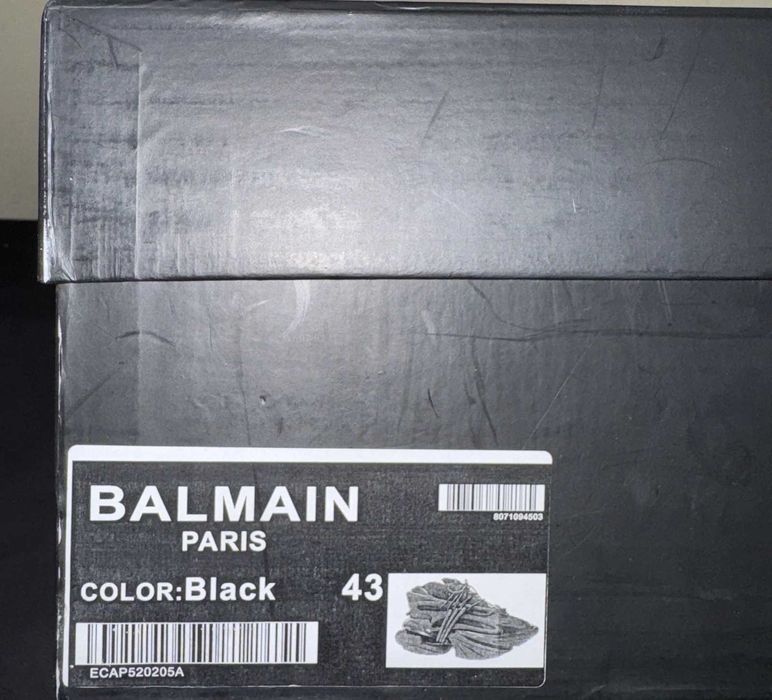 Sneakers Balmain Unicorn black