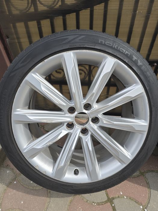 Vand jante audi r19 5x112 8.5j et 32 cu anvelope nokian dot 2024