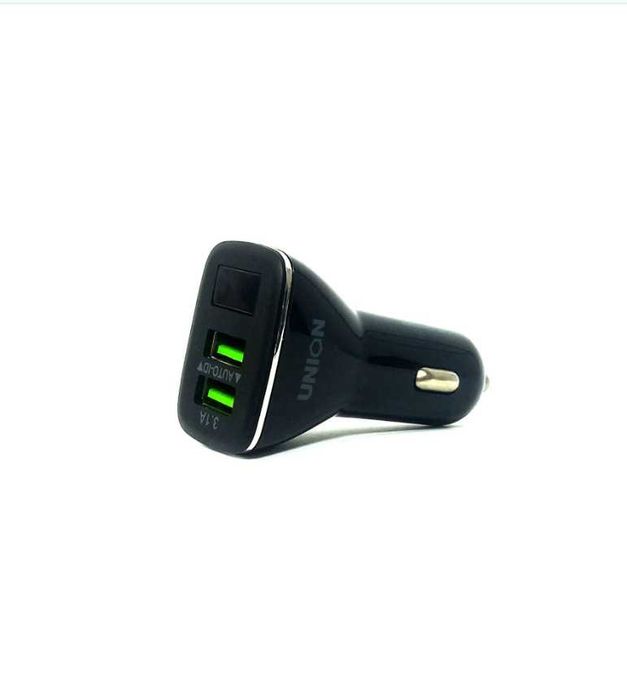 Автомобильное З/У USB  (2USB/3.1A) черный
