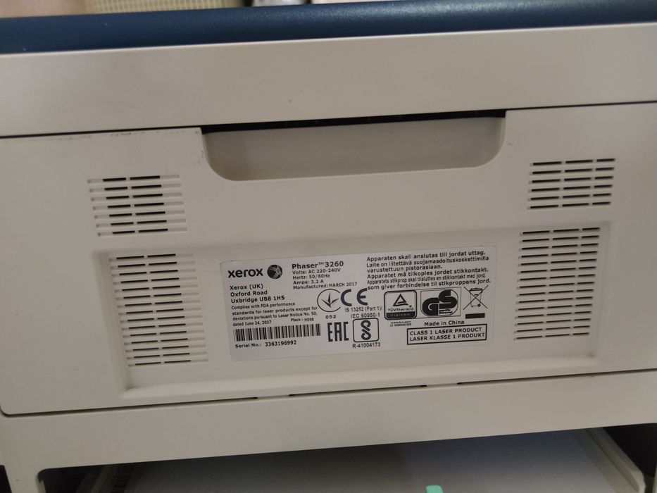 Принтер Xerox 3260
