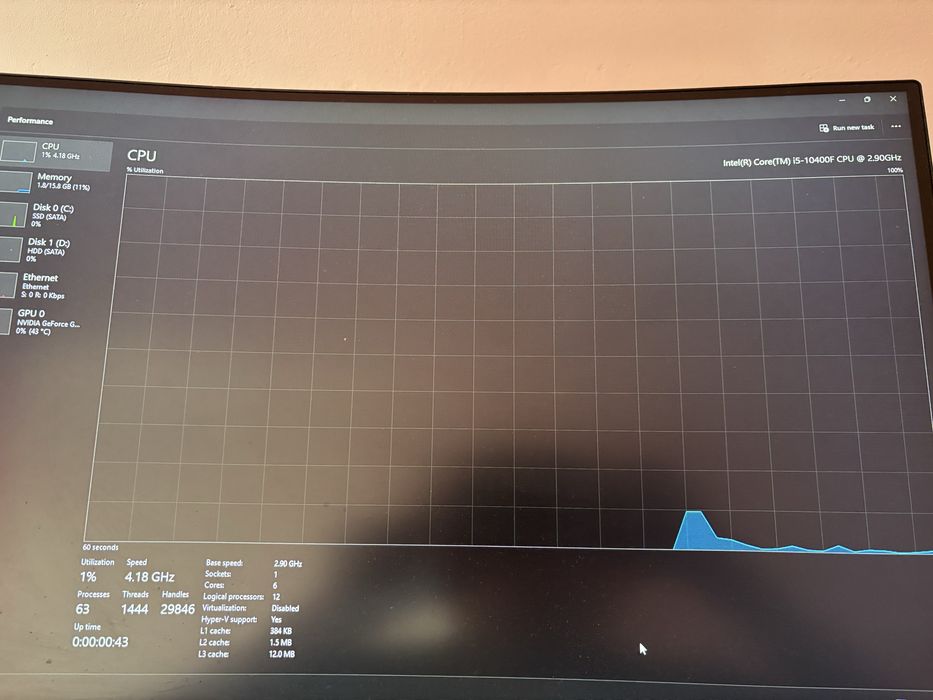 Pc gaming i5-10400f gtx 1660 super