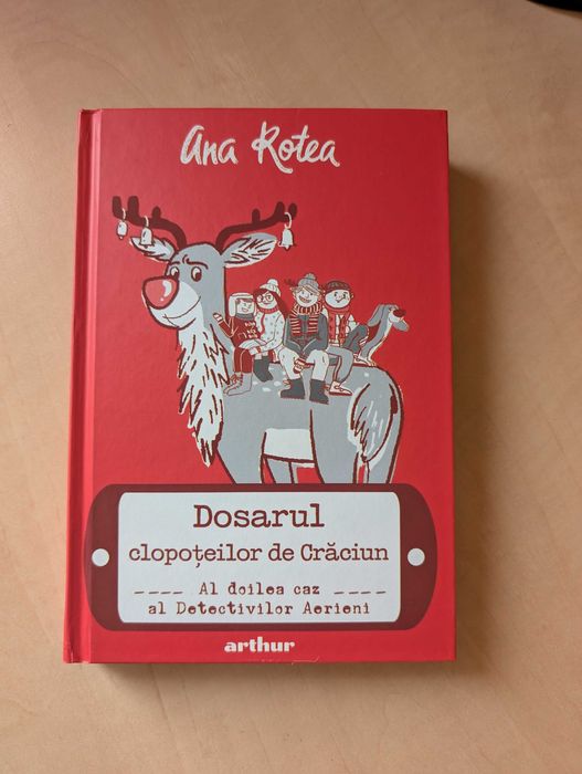 Dosarul clopoțeilor de Crăciun -carte copii