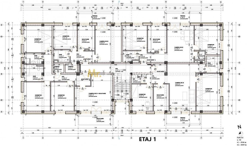 Zorilor Residence, Apartamente Noi 2-3-4 camere - Str. Zorilor - Carei