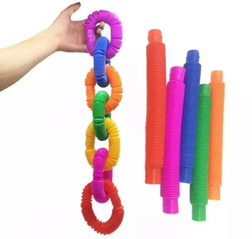 Самая трендовая игрушка сезона - трубка гармошка Pop Tubes (поп тюб).
