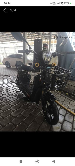 Электроскутер двухместный