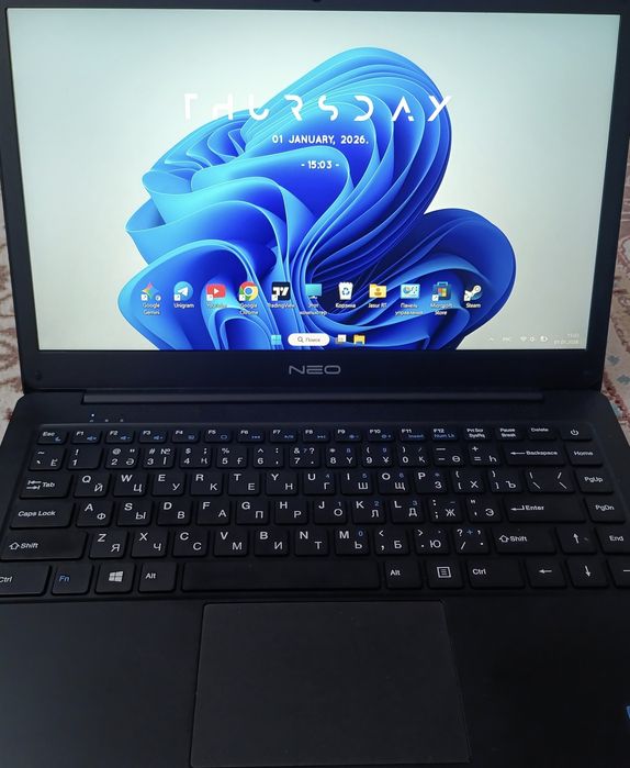 NEO 14A ноутбук + зарядчик оригинал