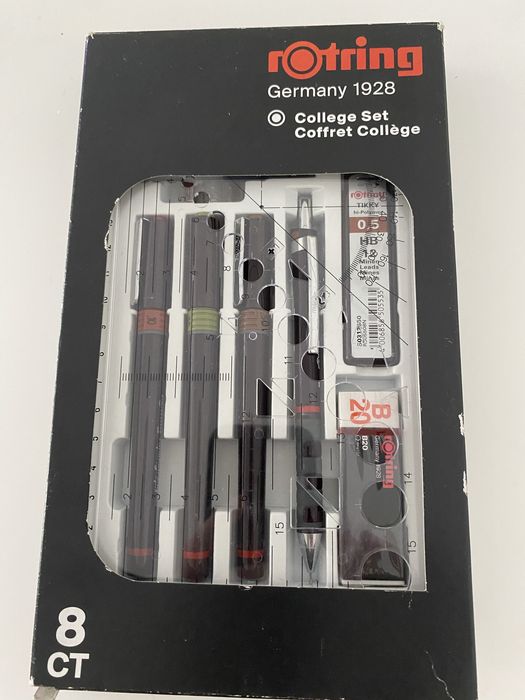 Set de desen tehnic Rotring Isograph College
