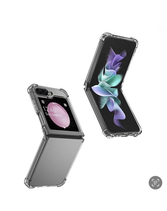 Samsung Z FLIP 3 4 5 6 Husa Safe Case Margine Silicon Spate Plastic