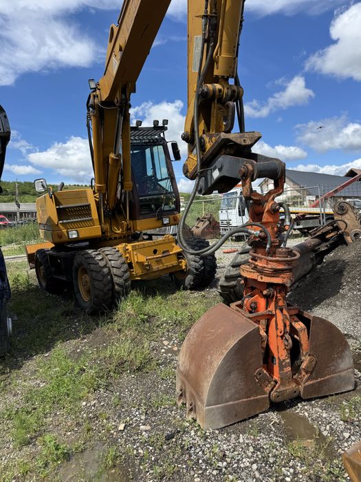 Cupe excavator Lenhoff  Graifer sistem gazon  taluz