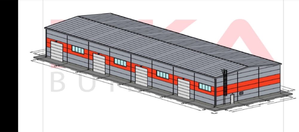 Vând structura stoc sau construiesc hala