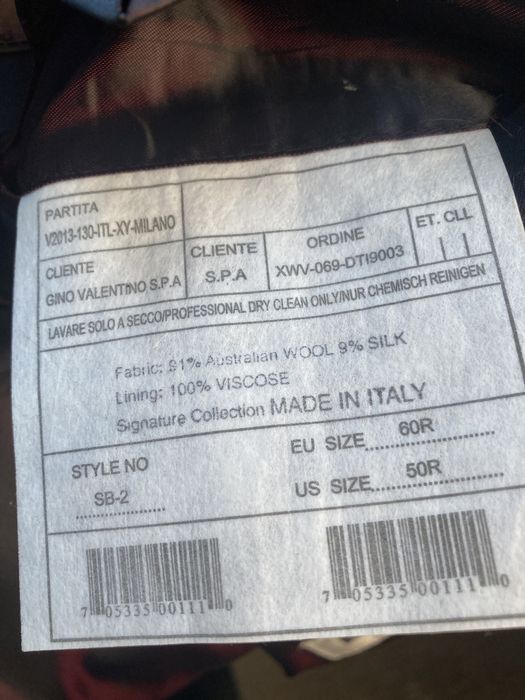 Продам строгий костюм Gino Valentino Milano