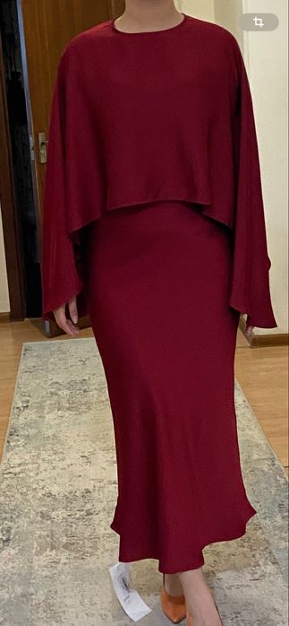 Атласные платья р 44-46