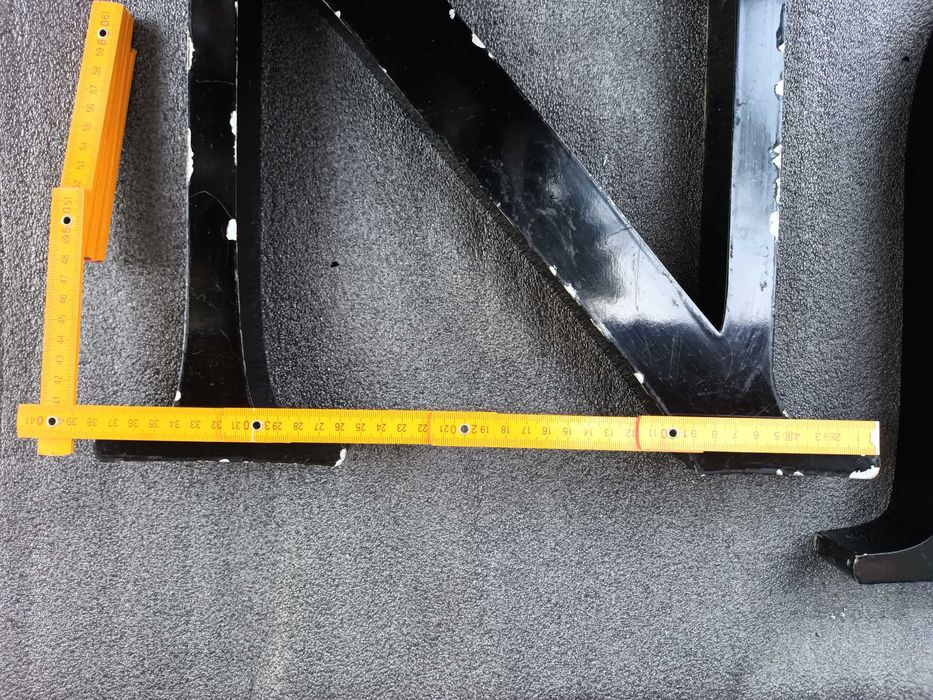 Set 11 litere volumetrice metalice