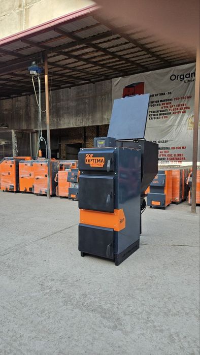 Твердотопливный заводской котёл "Sof"