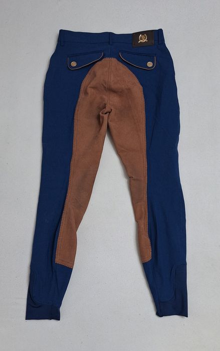 Pantaloni noi ptr. călărie, echitație Lauria Garrelli HKM Roma Piping basanes Alos, nr.40 sau M ptr. femei