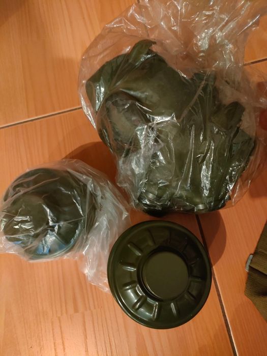 Set masca de protectie cu filtru si husa de transport, All About Army,