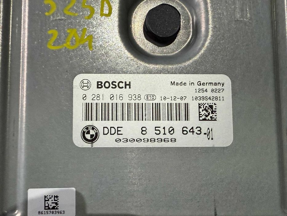 Calculator ecu kit pornire BMW seria 5 F10  F11 525d motor 3.0 automat